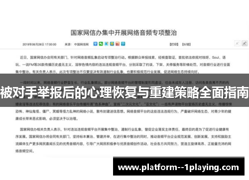 被对手举报后的心理恢复与重建策略全面指南