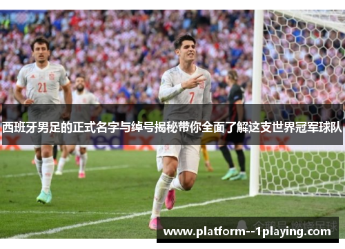 西班牙男足的正式名字与绰号揭秘带你全面了解这支世界冠军球队